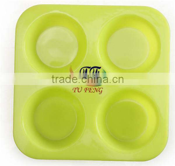 2016 hot selling 4 cavities silicone ball mold