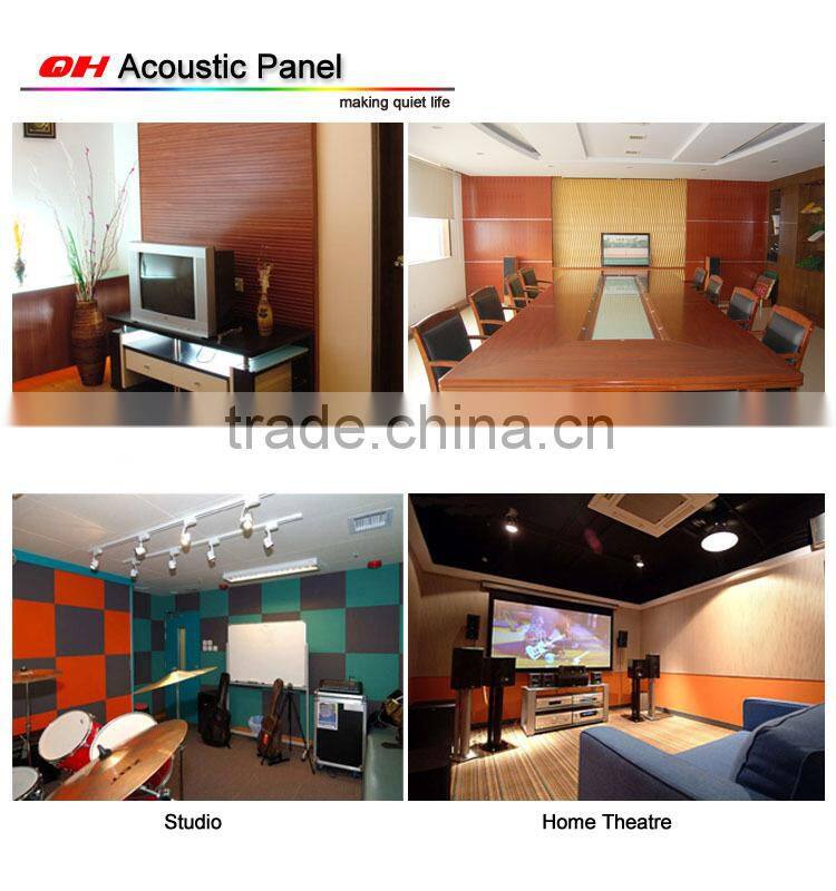 high quality sound absorbing board/perforated panel/acoustic mdf for decoration
