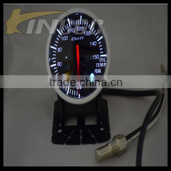 BF Series 60MM Auto Racing Gauge With White and Red Light