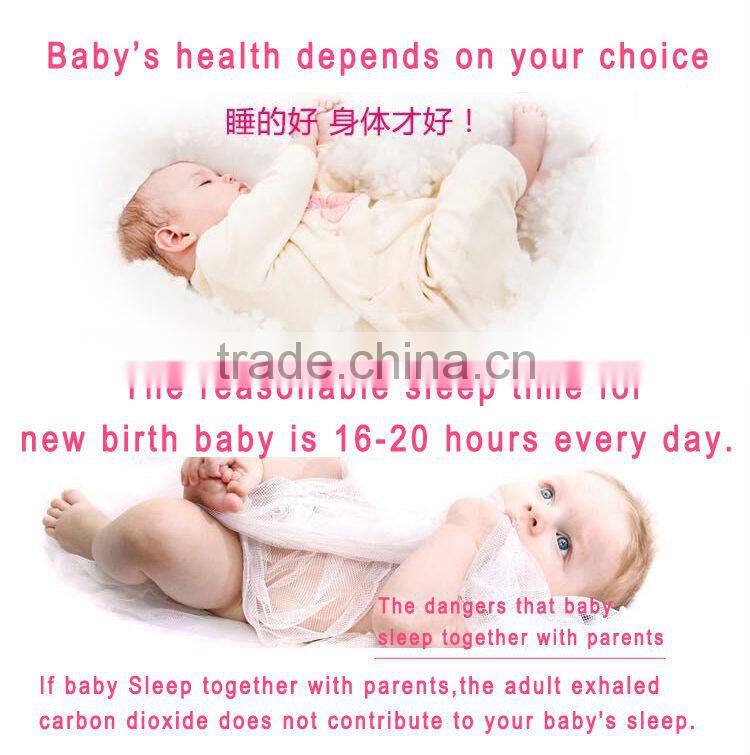 2015 best quality top seller Wooden baby cribs