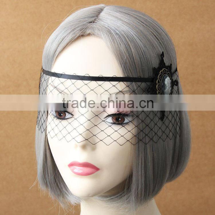 COSPLAY black mask dance fox appeal mask party decorations
