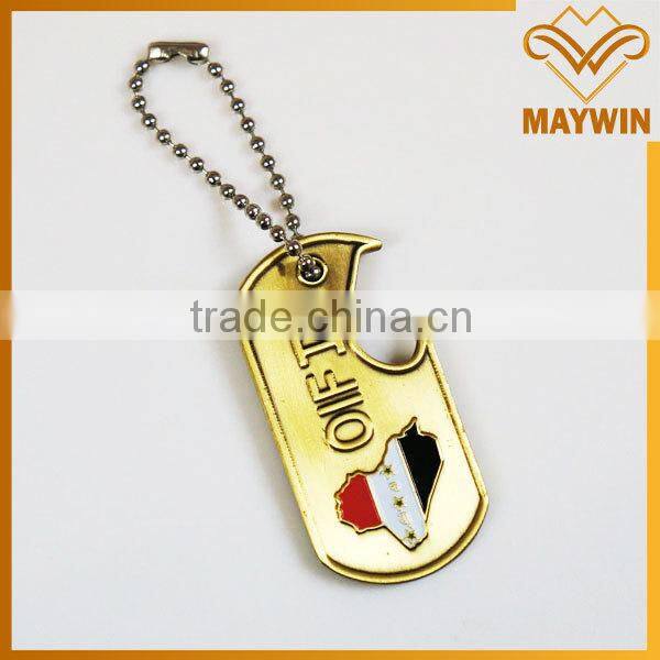 Made in China custom engraved metal dog tag