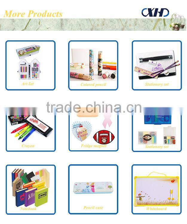 Full color printing fancy 9.5cm *3.8cm *1cm 4 colors printing Non-Toxic wax crayons