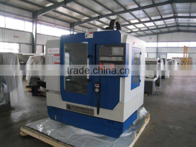 cnc milling machine for metal low cost cnc milling machine XK7125