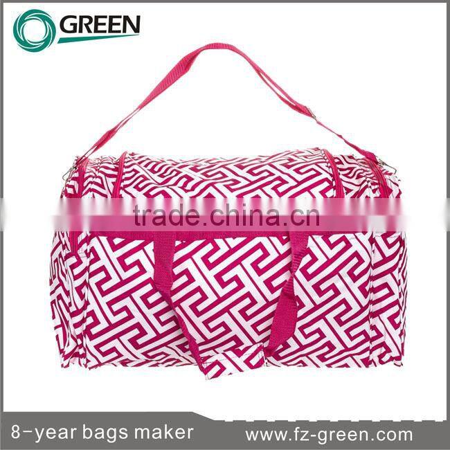 Polyester polo trolley travel bag for sale