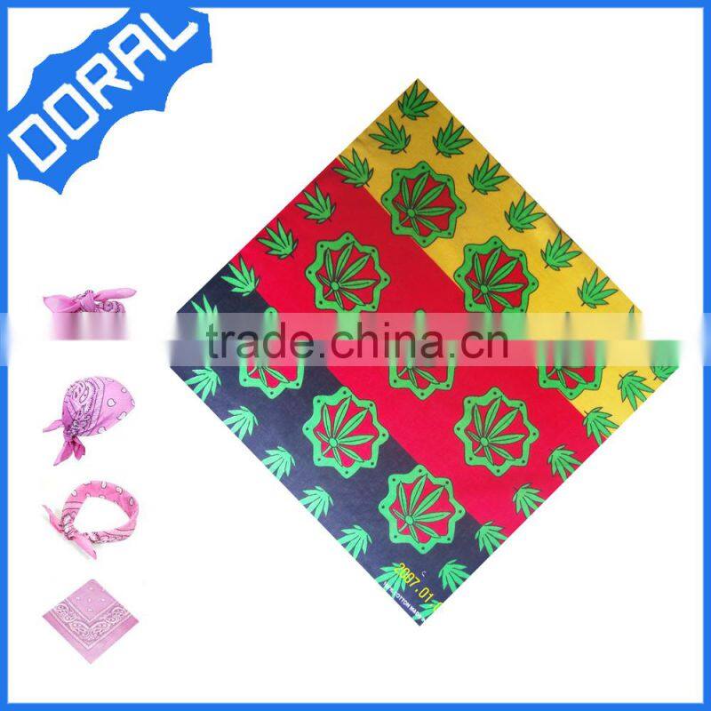 Cheap 2015 customized cotton bandana manufacturer Doral