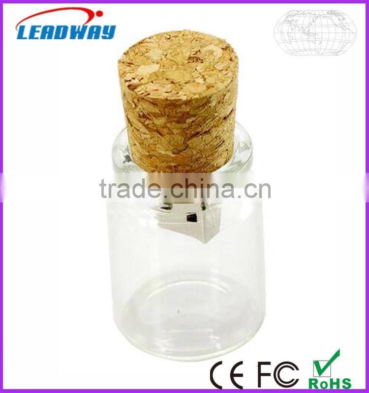 Drift bottle usb flash drives, bulk 8gb USB flash drives, best price USB