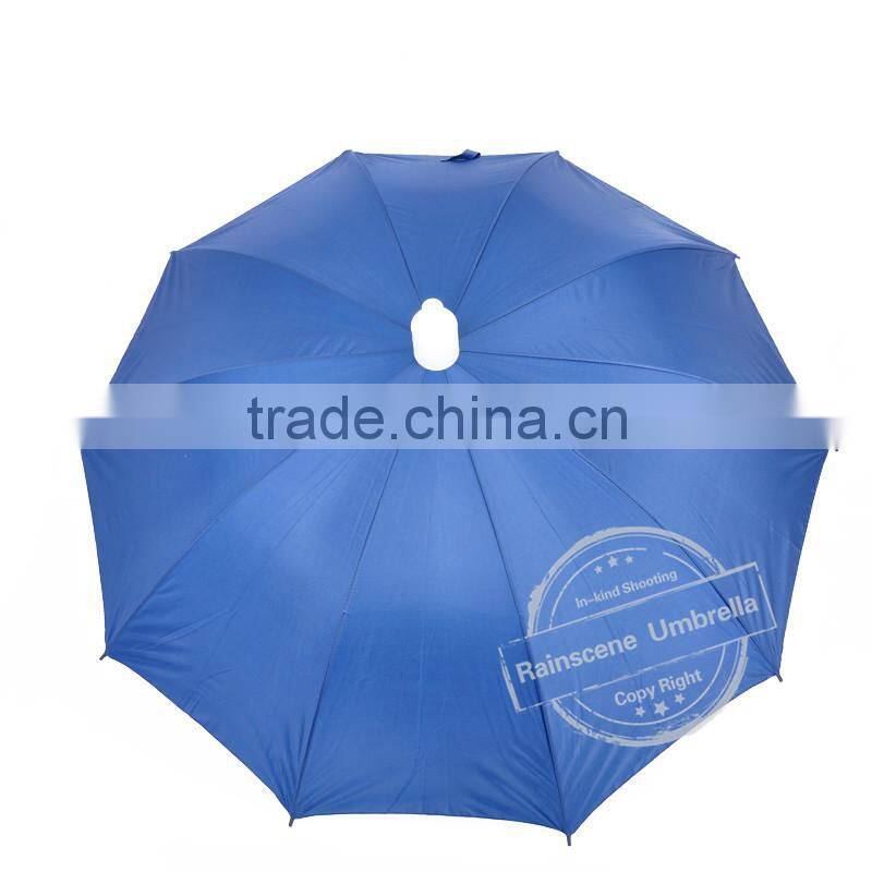 Promotional low price telescopic plastic cover umbrella