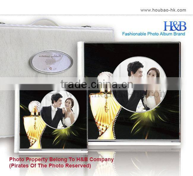 H&B NEW DESIGN12*12 acrylic cover scrapbook style photo album