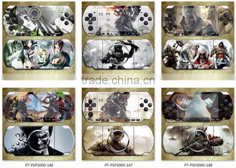 Sticker Design China Suppliers Decal Vinyl Skin Sticker For Sony PlayStation Portable For PSP 3000