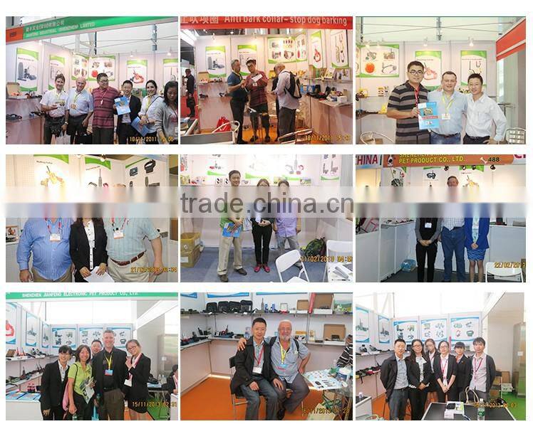 PVC material rechargeable high medium low 3 level dog training shock collar with anti bark