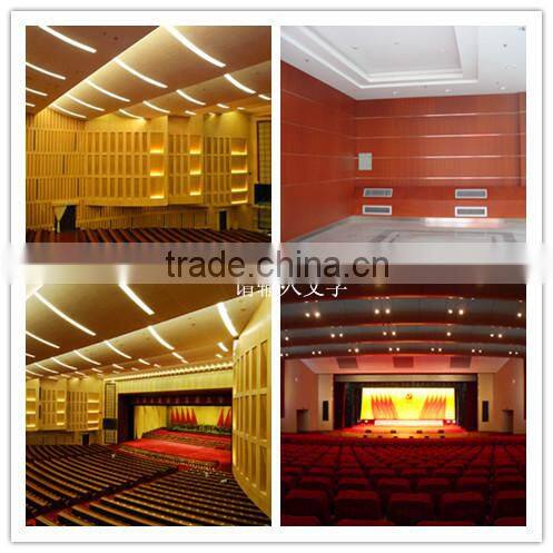 E0 E1 Formaldehyde Free Grooved Acoustic Panels