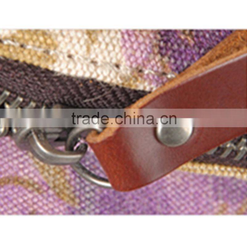 Oil Flower printing Women Tote bag Handbag for wholesale fashion designer bags with flower