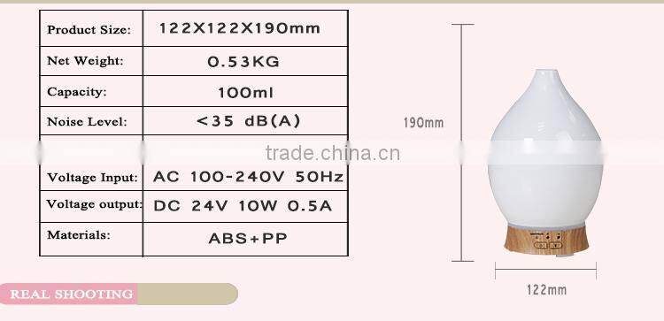 Portable ultrasonic essential oil repeller/disinfectant fluid diffuser/fogger maker
