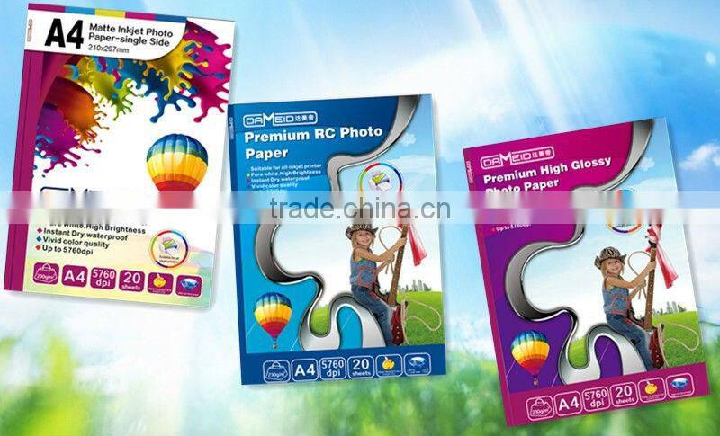 high quality Inkjet and Laser heat transfer paper for dark and light t-shirt A3 A4 with factory price