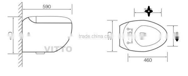 laufen designer egg toilet