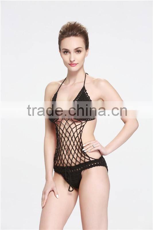 2016 new style crochet swimwear for young gril