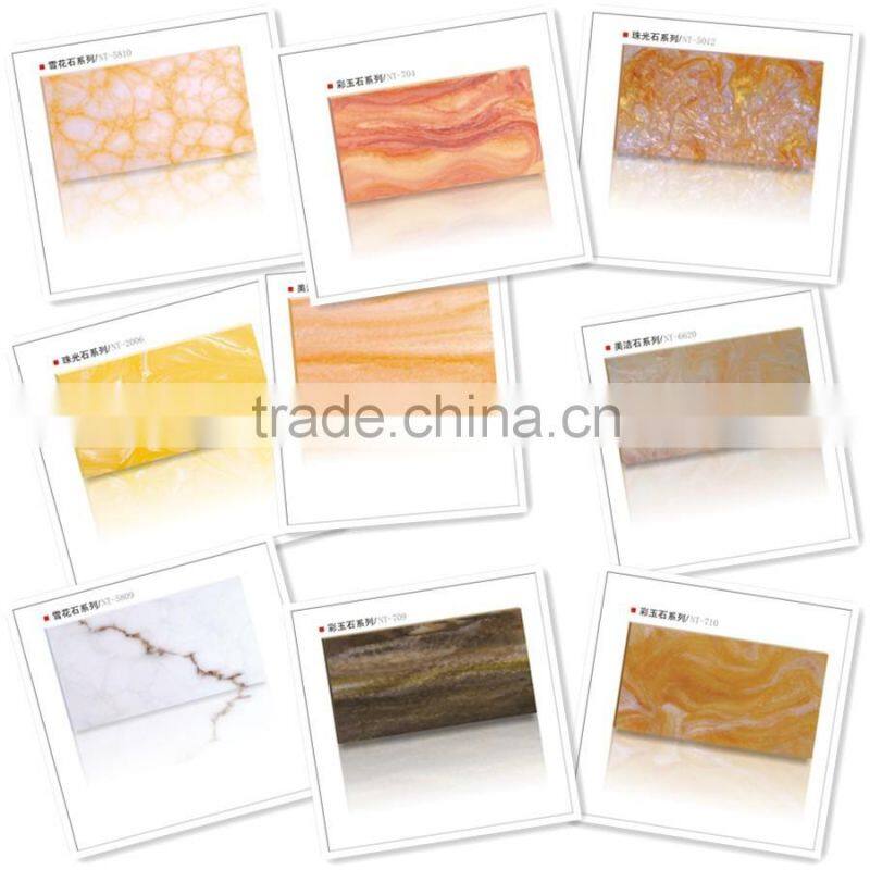 Translucent Price of Marble in m2 Room Divider Acrylic Panel