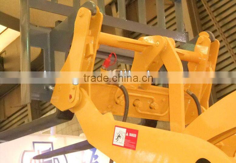 for wheel loader attachment quick coupler
