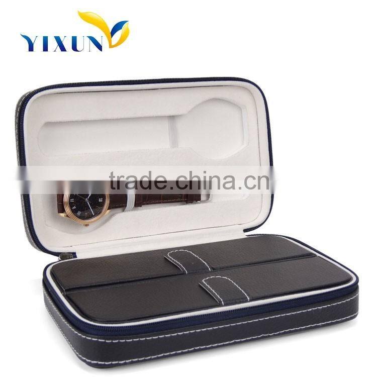 Luxury Padded Paper Watch Box Custom Logo Watch packaging Box With Insert