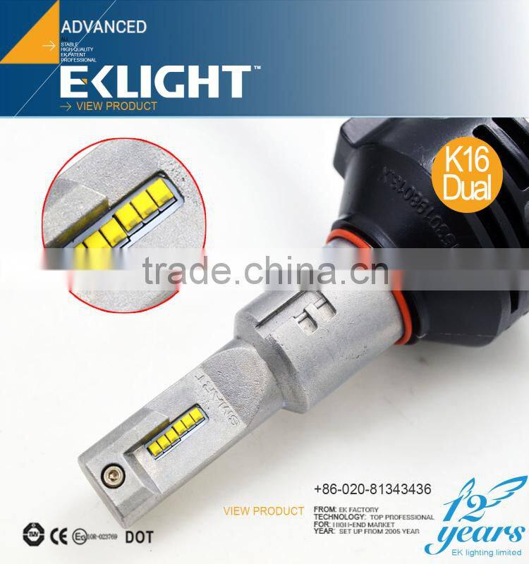 Smart System High Power Fanless H1 H4 H7 H11 H13 9005 9007 auto led headlight / Led Headlamp Car 9004