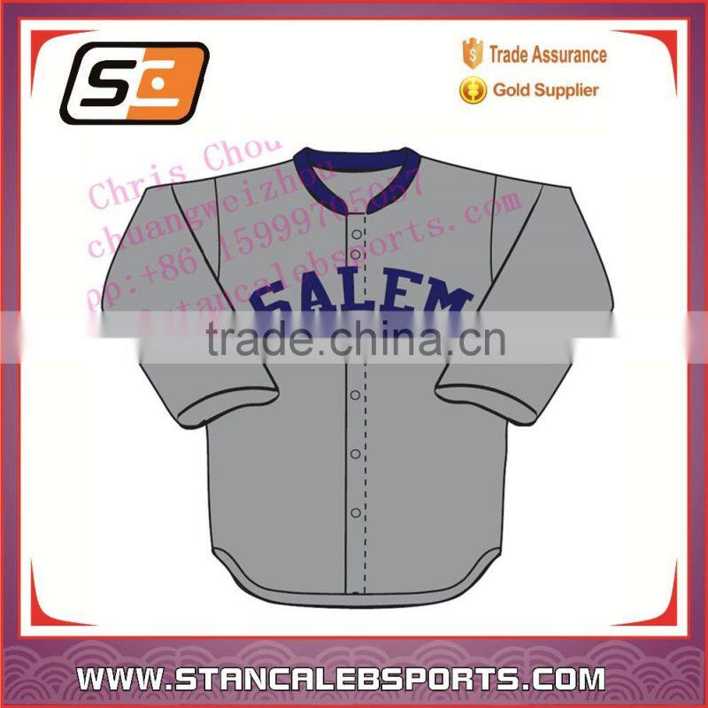 youth custom design sublimation colorful baseball t shirts make softball wear
