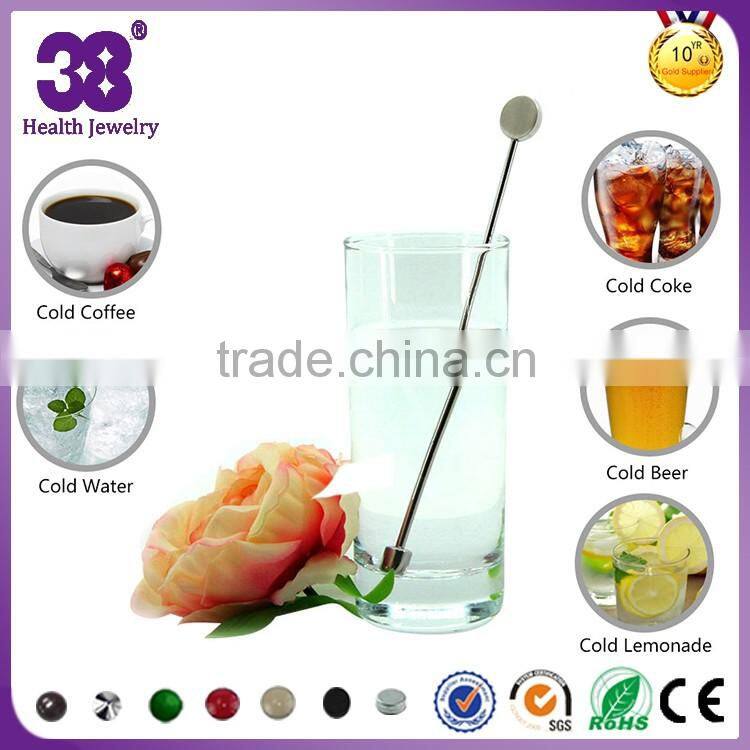 Wholesale dog footprint design coffee stick with magnet of water coffee stick