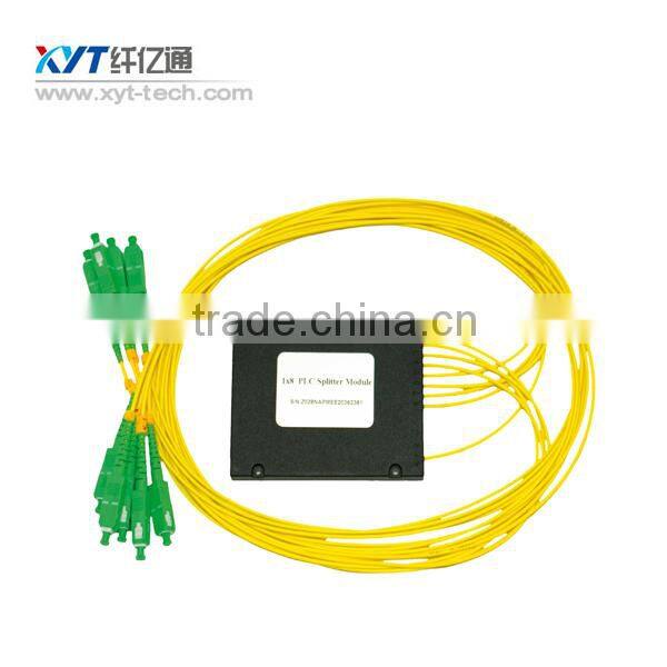 FTTx MINI Steel Tube 2* 8 fiber optic splitter