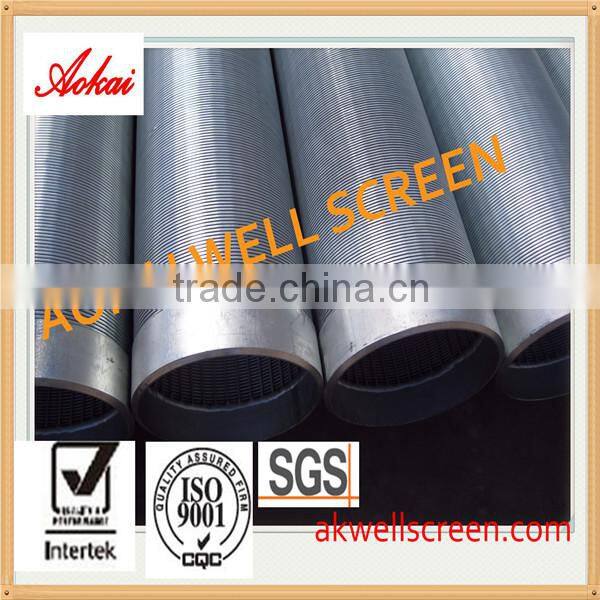 Reliable factory!stainless steel water well screen/wedge wire screen/ wire bird screen for diesel water pump