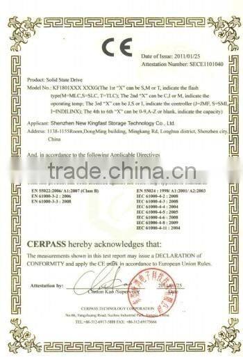 kingfast 128gb msata ssd with MLC Nand flash