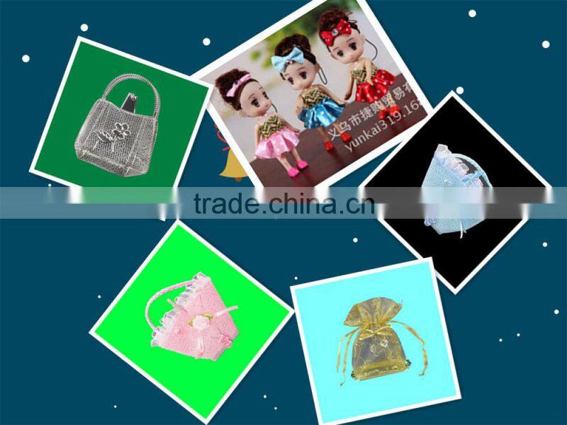 2016 best-selling pretty flower handbag no-woven fabric candy bag for wedding