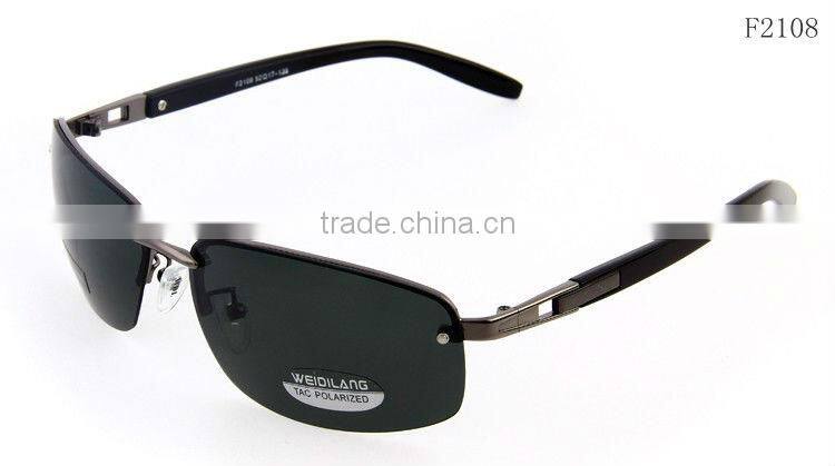 Latest Retro half frame sunglasses polarized stocks