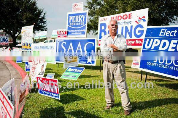 Custom Printed Plastic PP Outdoor Sign Sheet
