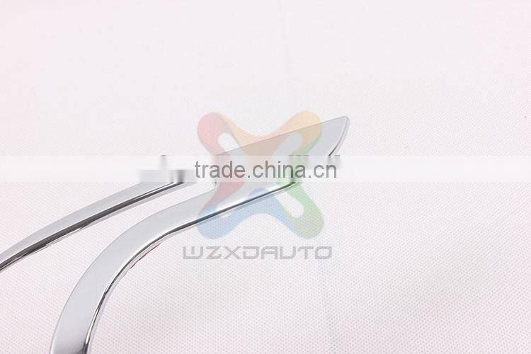 SET CHROME REAR TAIL LIGHT LAMP COVER TAIL LAMP COVER FOR PEUGEOT PG 2008