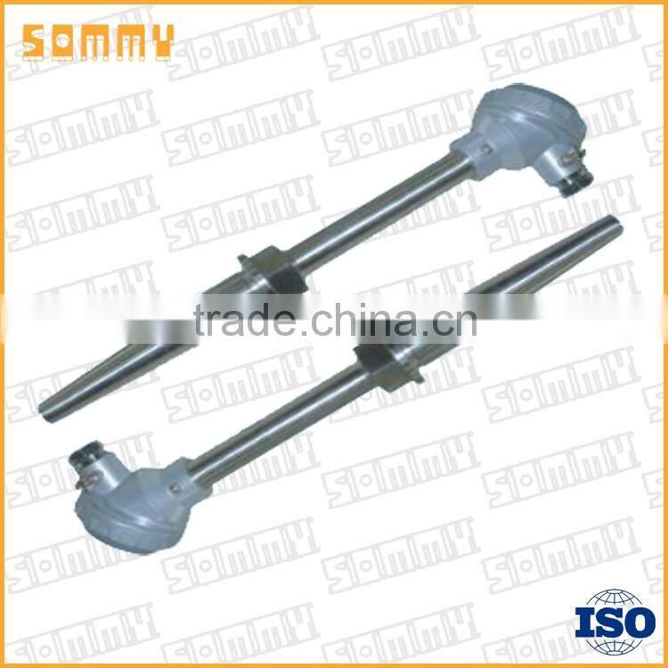 Fabricated thermocouple/thread resistance