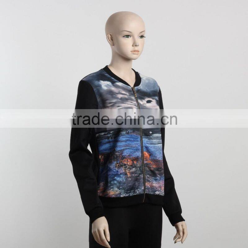 F5W20117 Women Bomber Jackets For ladies