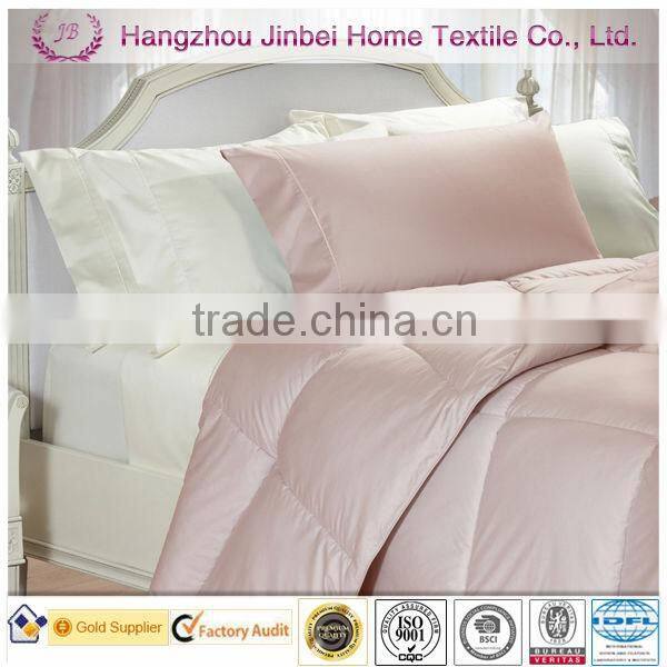 Sand white goose feather comforter