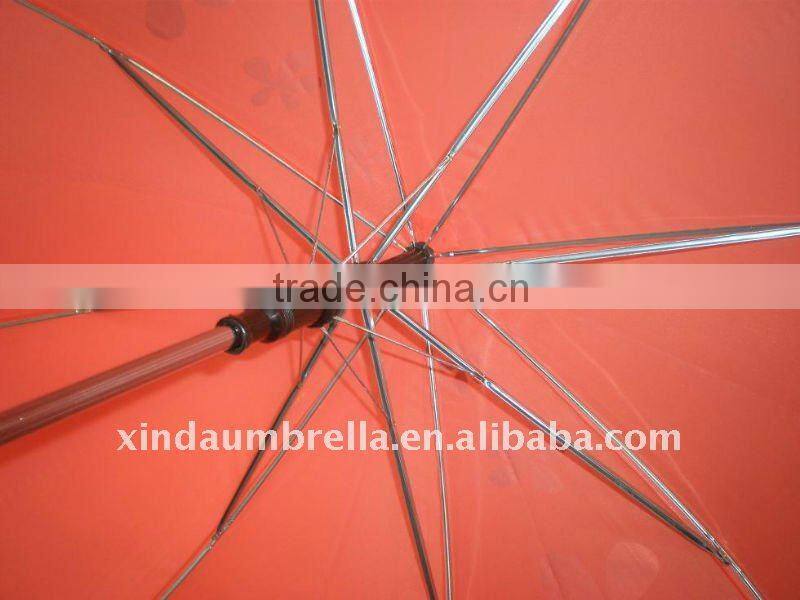 Cheap Fashionable bright color promotional 21"x 8ribs EVA Umbrella