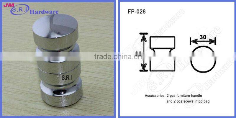 high quality Zinc alloy double sided door pull handle