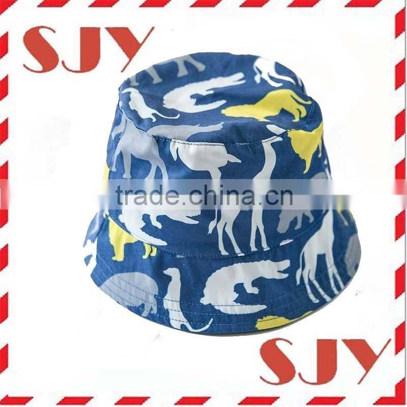 Flower floral kids baby infant bucket hat
