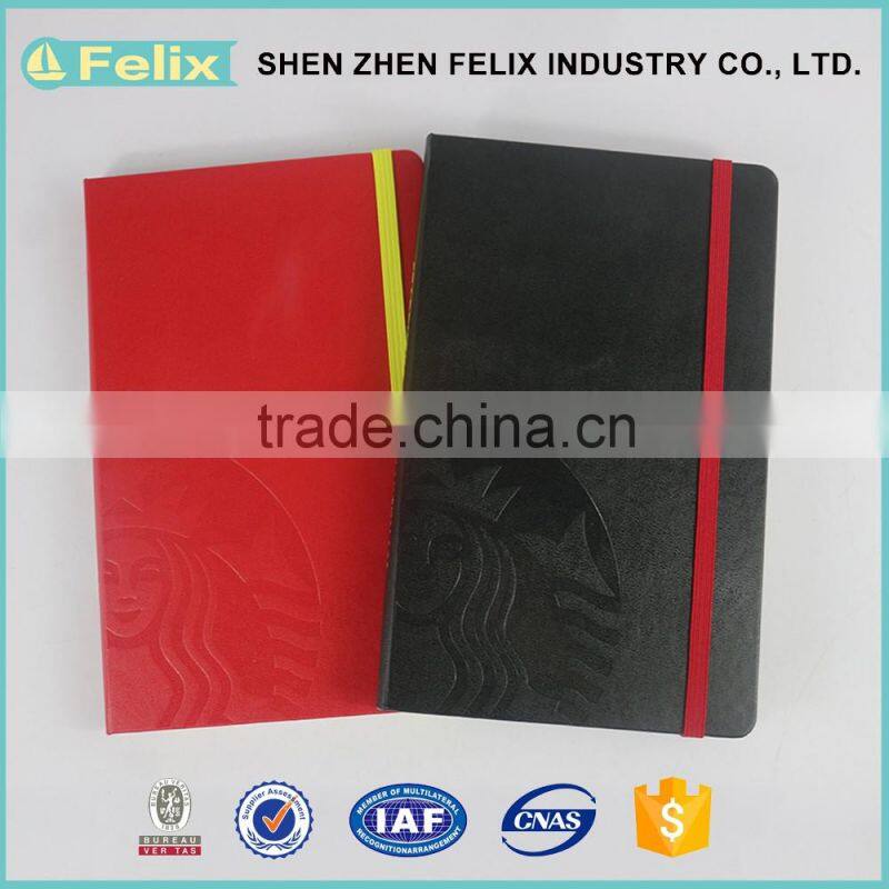 Custom 2016 PU Notebook Cheap Journal Notebook