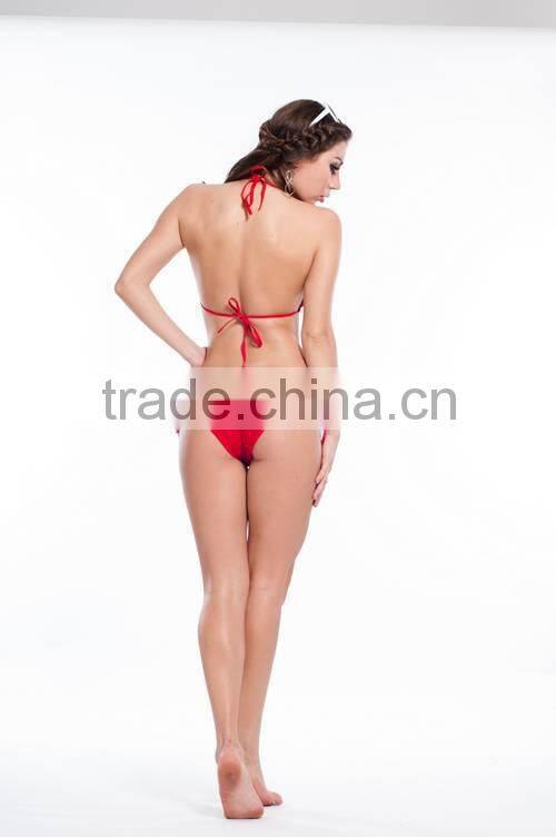 Guaranteed quality spandex fabric hot sexy sling women swimwear bikinis