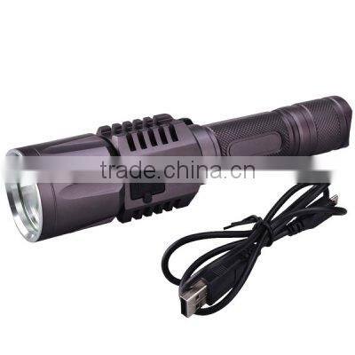 small high brightest led rechargeable flashlight
