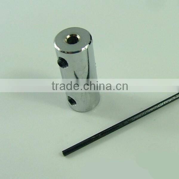 Brass Coupling Copper Coupling Drive Shaft Connector Motor Shaft Couplings 2.3/3/4mm to 3/3.17/5mm with Screws for RC Boat