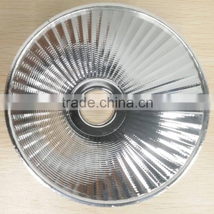 Optical grade aluminum parabolic reflector lamp shade