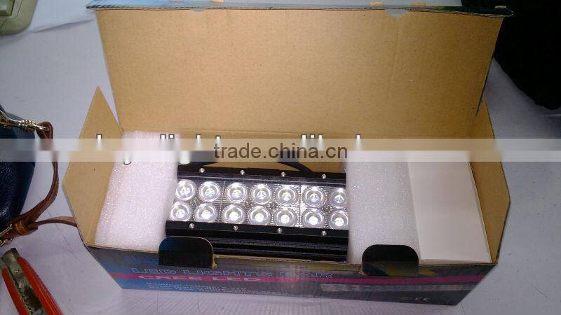 Double row 4inch 18w 4X4 offroad led light bar