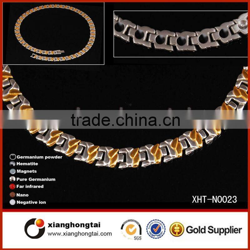 Wholesale Stainless Steel 18K Gold Plated Necklace