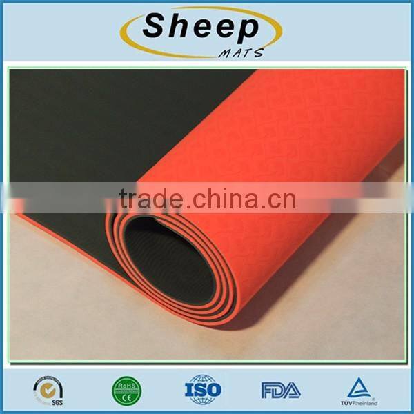 Professional training durable natural organic yoga mat