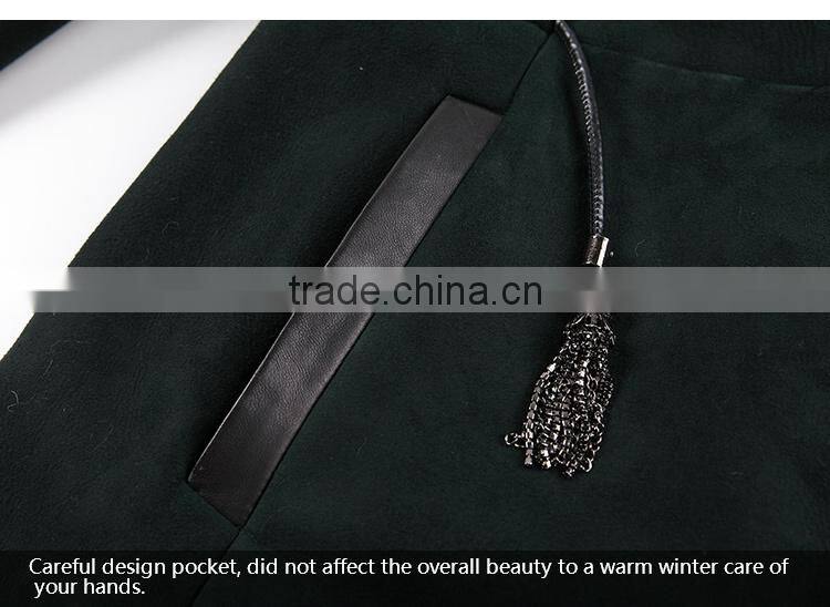 Top Quality Women's Sheared Black Mink Reversible Fur Coat