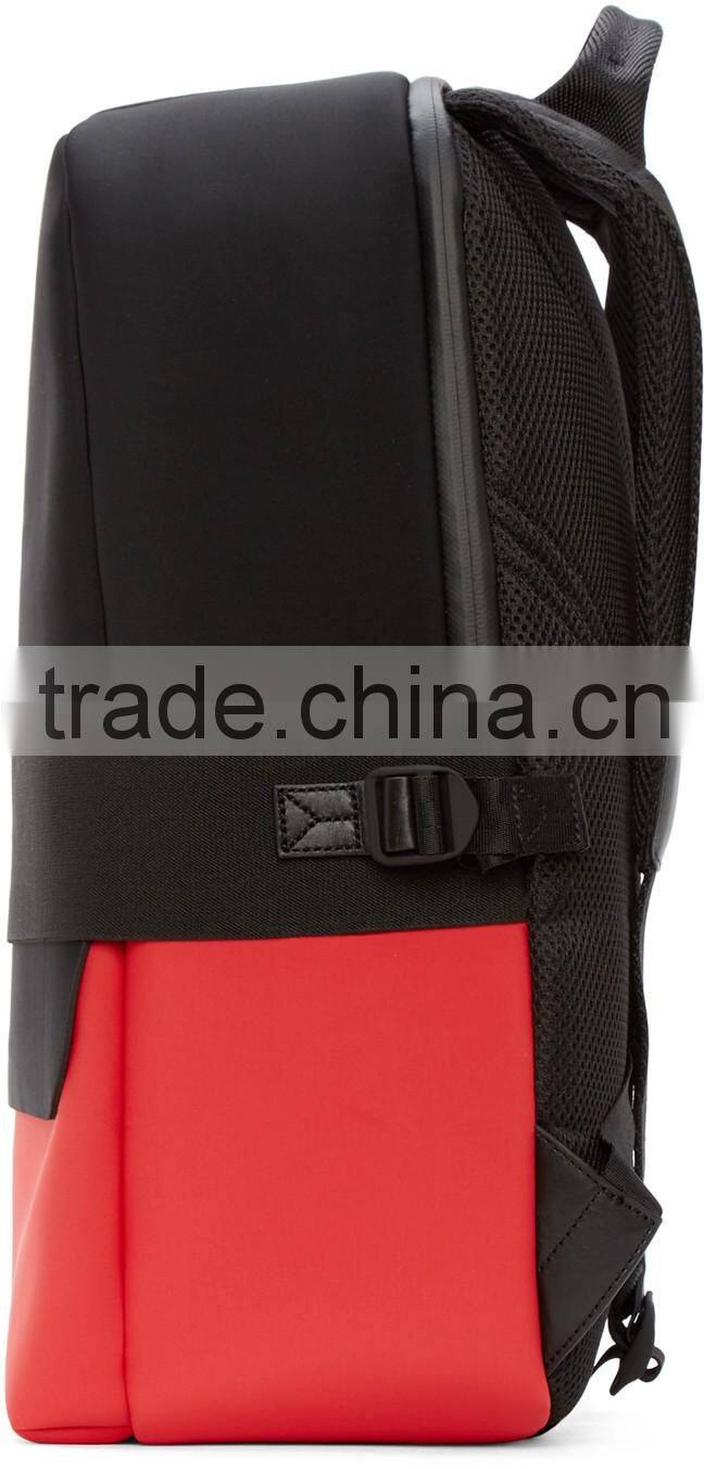 Structured neoprene backpack blank backpack with Laptop compartment(YX-Z128)